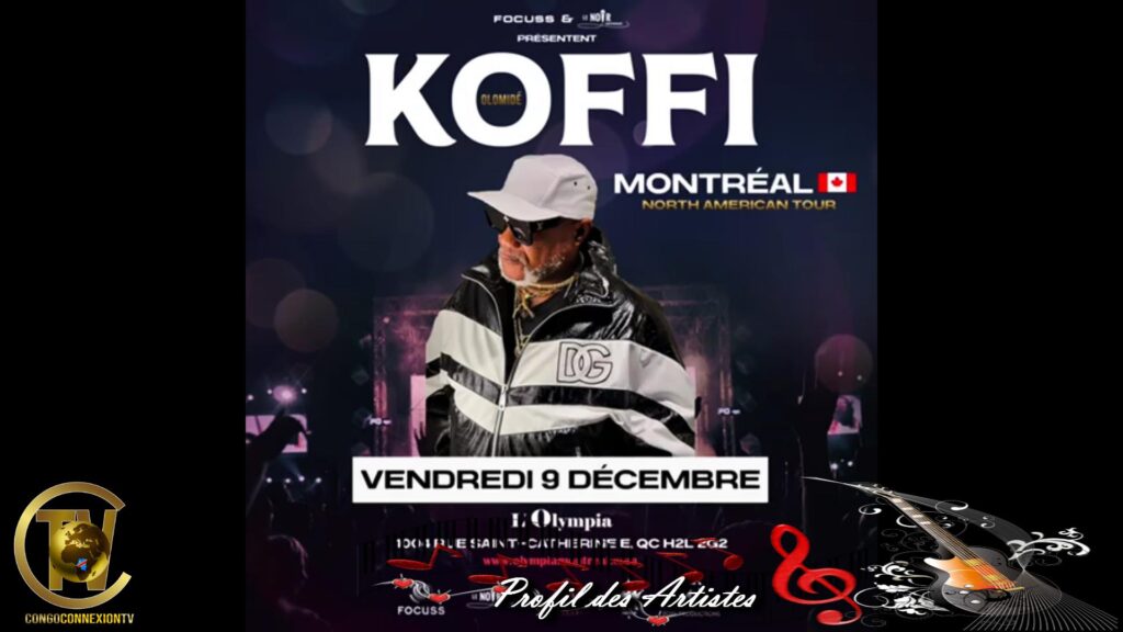 Koffi Olomide En Concert Lolympia De Montr Al Vendredi Dec